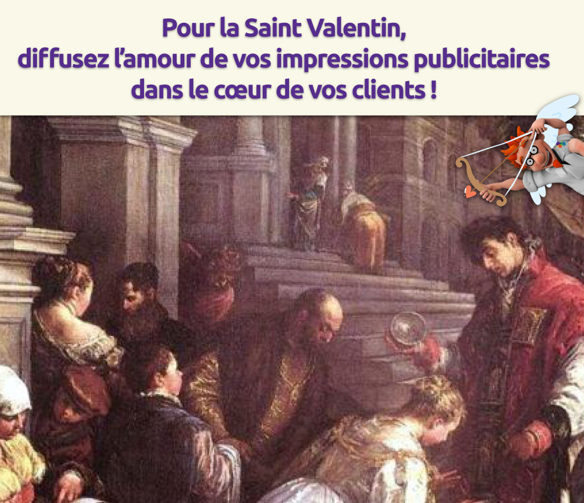 La Petite Histoire De La Saint Valentin Impressions Pub Blog